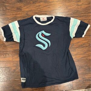NHL Seattle Kraken shirt with Logo Patch